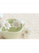 Baroque Palace Style Flowers White Lace Pop Retro Female Hairband