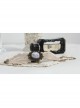 Gothic White Palace Lace Flower Love Retro Couple Bracelet