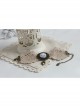 Gothic White Palace Lace Flower Love Retro Couple Bracelet