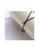 Punk Style Male Female Fashion Casual Black Chain Gear Artificial Leather Bracelet