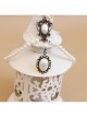 Lolita Bride Bridesmaid Wedding Party White Lace Pearl Female Choker
