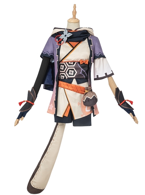 Genshin Impact Sayu Halloween Game Cosplay Costume Full Set