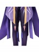 Genshin Impact Monster Fatui Thunder Firefly Warlock Halloween Game Cosplay Costume Full Set