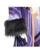 Genshin Impact Monster Fatui Thunder Firefly Warlock Halloween Game Cosplay Costume Full Set
