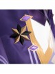 Genshin Impact Monster Fatui Thunder Firefly Warlock Halloween Game Cosplay Costume Full Set