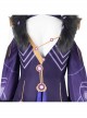 Genshin Impact Monster Fatui Thunder Firefly Warlock Halloween Game Cosplay Costume Full Set