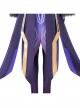 Genshin Impact Monster Fatui Thunder Firefly Warlock Halloween Game Cosplay Costume Full Set