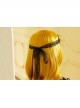 Baroque Black Lace Vampire Cross Lolita Gothic Dark Hairband