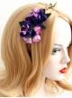 Fashion Christmas Flowers Leaves Female Long Hair Short Hair Garland Rattan Headband