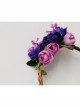Fashion Christmas Flowers Leaves Female Long Hair Short Hair Garland Rattan Headband