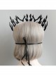 Handmade Exaggerated Male Female Child Big Tree Role Show Halloween Party Black Mask
