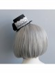 Baroque Black Retro Feather Birthday Party Stage Show Top Hat