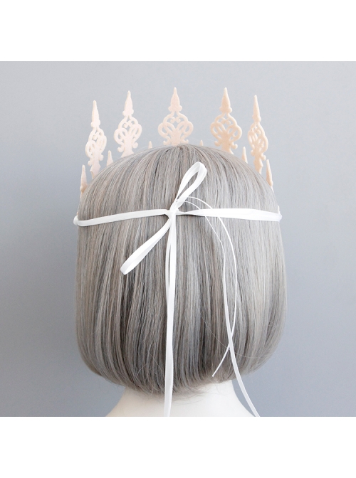 Fashion Christmas Mermaid Queen Show Starfish White Crown Headband