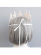 Fashion Christmas Mermaid Queen Show Starfish White Crown Headband