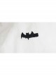 Gothic Black Halloween Theme Party Funny Bat Mini Fringe Clip Duckbill Clip