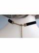 Black Gothic Exquisite All-match Velvet Rope Fashion Nightmare Jewel Short Necklace