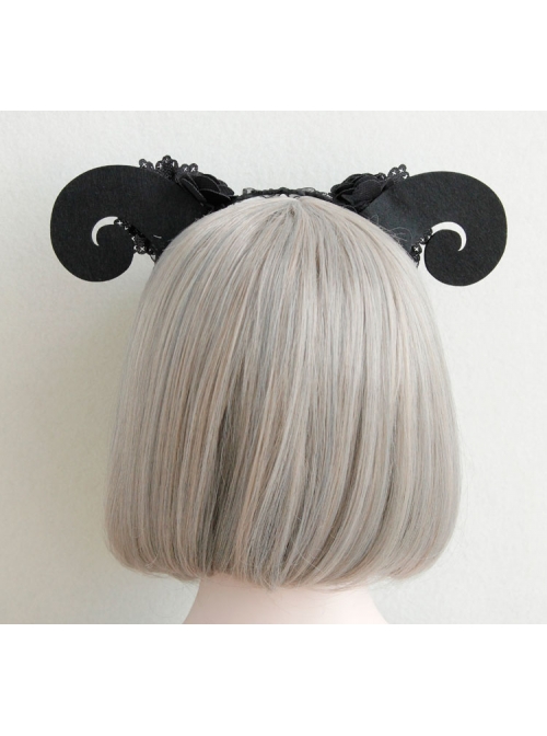 Black Vampire Dress Up Halloween Christmas Prom Show Claw Female Headband