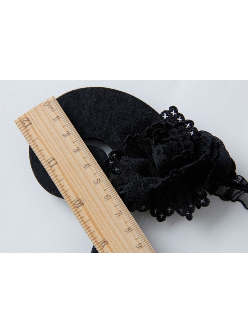 Black Vampire Dress Up Halloween Christmas Prom Show Claw Female Headband