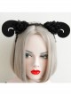 Black Vampire Dress Up Halloween Christmas Prom Show Claw Female Headband