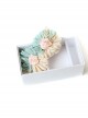 Fresh And Sweet Chiffon Flowers Pink Rose Pop Hairpin