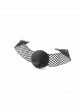 Gothic Black Grid Halloween Spooky Head Ghost Festival Masquerade Retro Collar