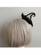 Black Gothic Rose Masquerade Creative Witch Hat Halloween Party Party Show Headband