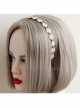 Fashion Elegant Golden Lace Butterfly Tassel Temperament Handmade Headband