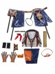 Genshin Impact Bennett Halloween Game Cosplay Costume Full Set Without Glasses