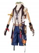 Genshin Impact Bennett Halloween Game Cosplay Costume Full Set Without Glasses