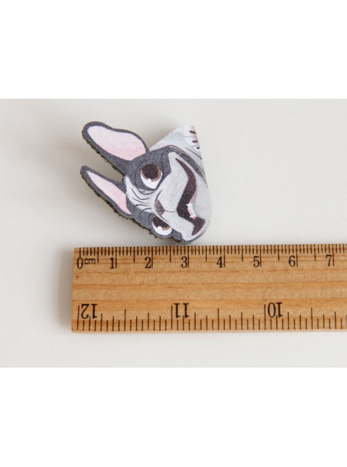 Fashion Funny Cartoon Puppy Male Female Felt Cloth Personality Brooch