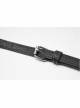 Childrenswear Metal Buckle Leather Shoulder Strap Double-Layer Mesh Black Punk Bubble Skirt