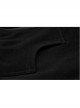 Black Punk Back Print Rabbit Ear Hooded Children Coat