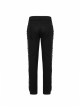 Front Lace-Up Splice Red Plaid Knit Broken Holes Mesh Black Punk Woven Pants