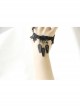 Retro Cross Christmas Holiday Prom Gothic Small Coffin Black Lace Prom Choker
