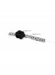 Gothic Halloween Queen Dress Retro Black Love Ribbon Rose Choker