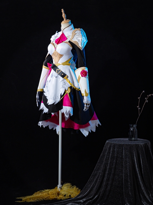 Genshin Impact Noelle Knights Maid Halloween Game Cosplay Costume Full Set