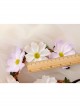 Fashion Holiday Rattan Garland Stage Banquet Show Christmas Flowers Hair Tie