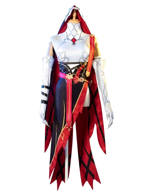 Genshin Impact Rosaria Halloween Game Cosplay Sexy Nun Costume Full Set