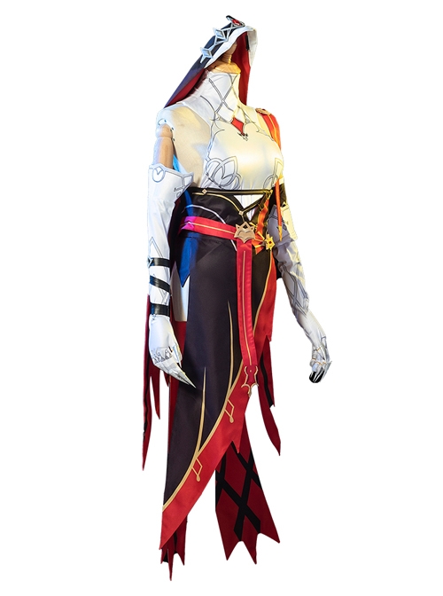 Genshin Impact Rosaria Halloween Game Cosplay Sexy Nun Costume Full Set