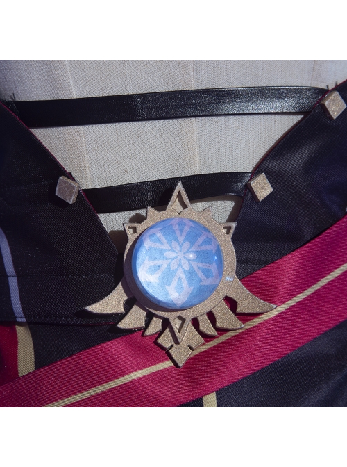 Genshin Impact Rosaria Halloween Game Cosplay Sexy Nun Costume Full Set