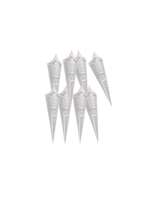 Genshin Impact Rosaria Sexy Nun Halloween Game Cosplay Accessories White Finger-cots