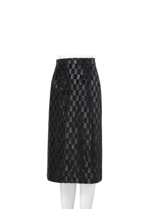 Cruella Black Leather Skirt Suit Halloween Cosplay Costume Black Leather Skirt
