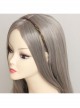 Baroque Retro Fashion Brown Slender Long Hair Short Hair Simple Headband