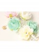Bride Casual Fashion Love White Lace Wreath Wedding Dress Wedding Christmas Hair Band