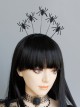 Prom Halloween Exaggerated Fashion Black Spider Demon Party Headband