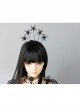 Prom Halloween Exaggerated Fashion Black Spider Demon Party Headband