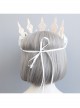 Fashion Adult Dinner Party Party Crown Queen Christmas Blue Flowers Headband