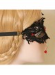 Gothic Prom Female Halloween Princess Half Face Black Sexy Lace Mask
