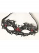 Gothic Prom Female Halloween Princess Half Face Black Sexy Lace Mask