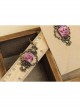 Retro Palace Baroque Female Elegant Pink Rose Long Earrings